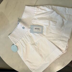 NWT Hill House White Livie Nap Short
